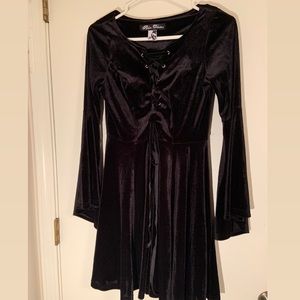 Black Velvet Dress, can fit up to size M